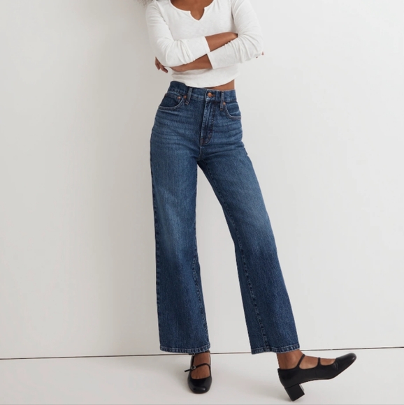 Madewell The Perfect Vintage Wide-Leg Jean Hillson Wash - Picture 12 of 12